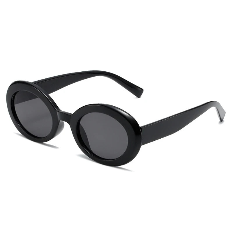 SO&EI Novo Oval Jelly Color Mulheres Óculos de Sol Moda Amarelo Verde Tons UV400 Homens Tendências Gradiente Óculos de Sol